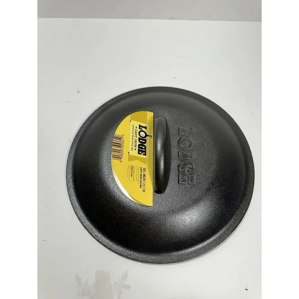 Lodge Cast Iron Cover Lid 10 1/4 Inch Made In USA L81C3 | F4713) Round Brand New